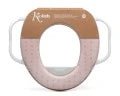RIDUTTORE WC ROSA CON MANIGLIE - babykid