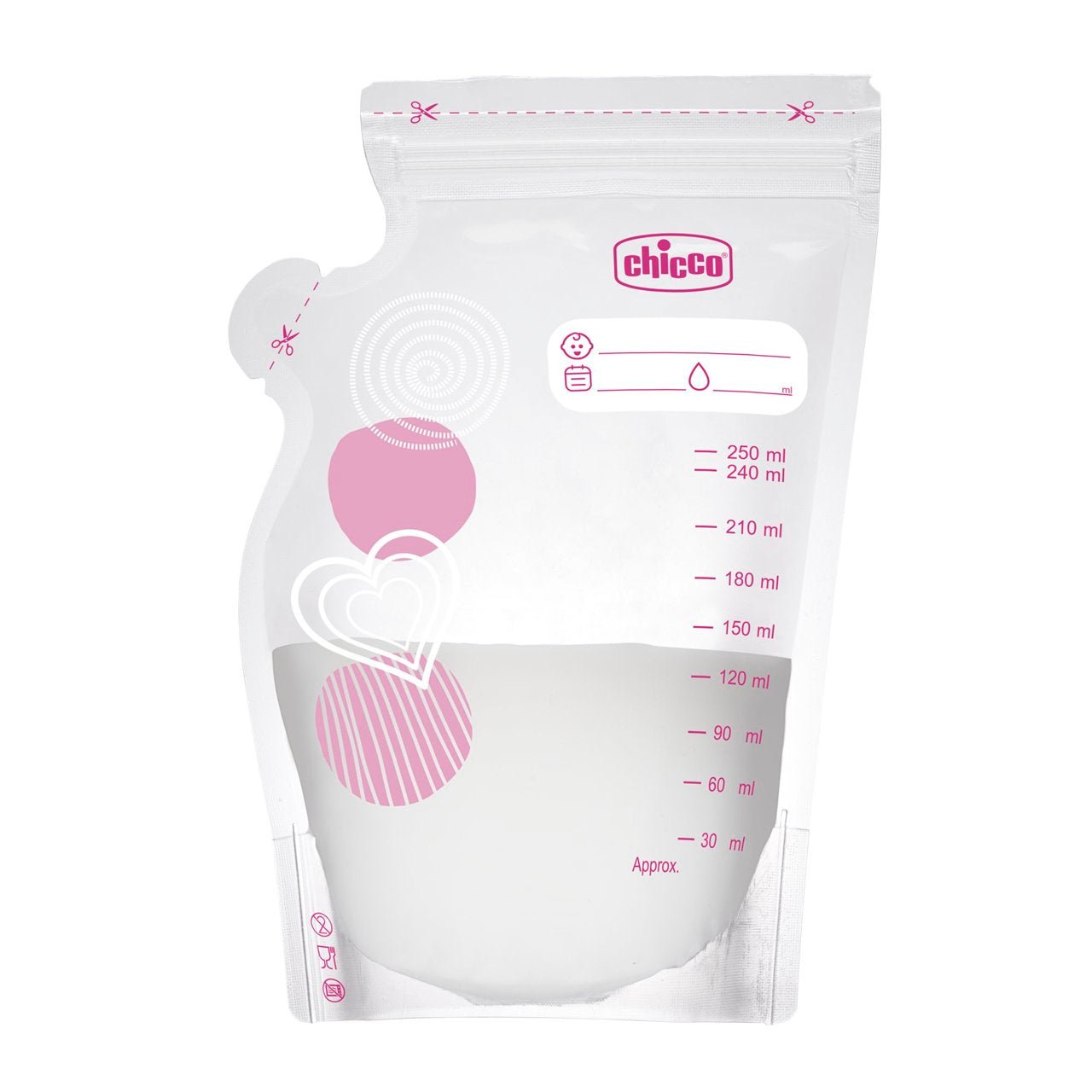 SACCHETTO LATTE MATERNO - 30 PZ - babykid