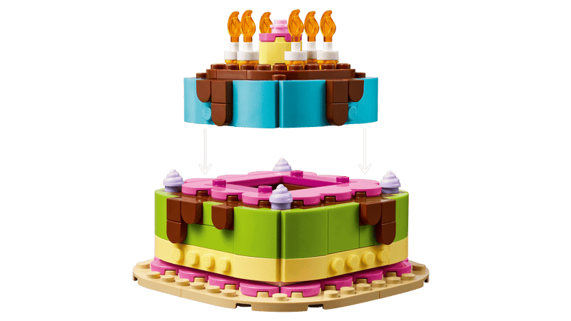 SEASONS AND OCCASIONS - TORTA DELLA FESTA DI COMPLEANNO - 40815 - babykid