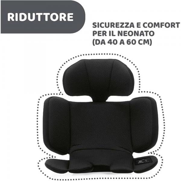 SEGGIOLINO AUTO UNICO EVO I-SIZE BLACK - babykid