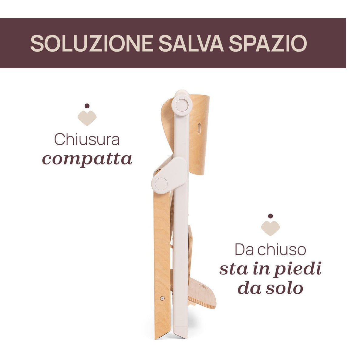 SEGGIOLONE MERAVIGLIA FOSSIL - babykid