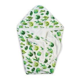 SET ASCIUGAMANO E GUANTO CACTI - babykid