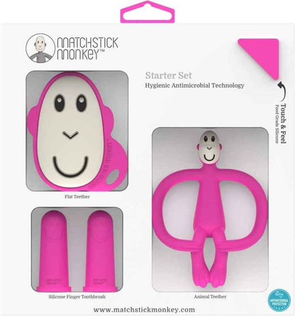 Set Dentizione Rosa: Primo Set per Comfort e Sollievo del Tuo Bebè - babykid