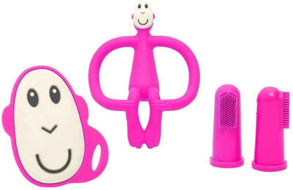 Set Dentizione Rosa: Primo Set per Comfort e Sollievo del Tuo Bebè - babykid