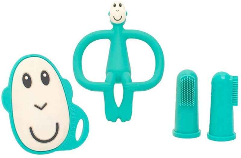 Set Dentizione Verde - Primo Set per il Comfort del Tuo Bambino - babykid