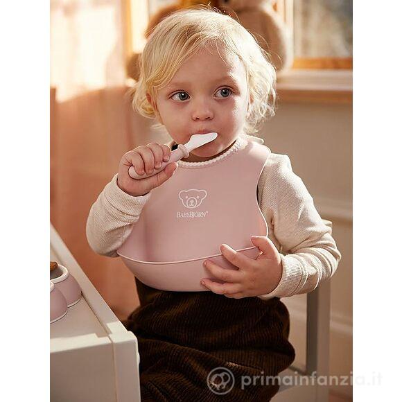 SET PAPPA MEALTIME 4 PZ POWDER PINK - babykid