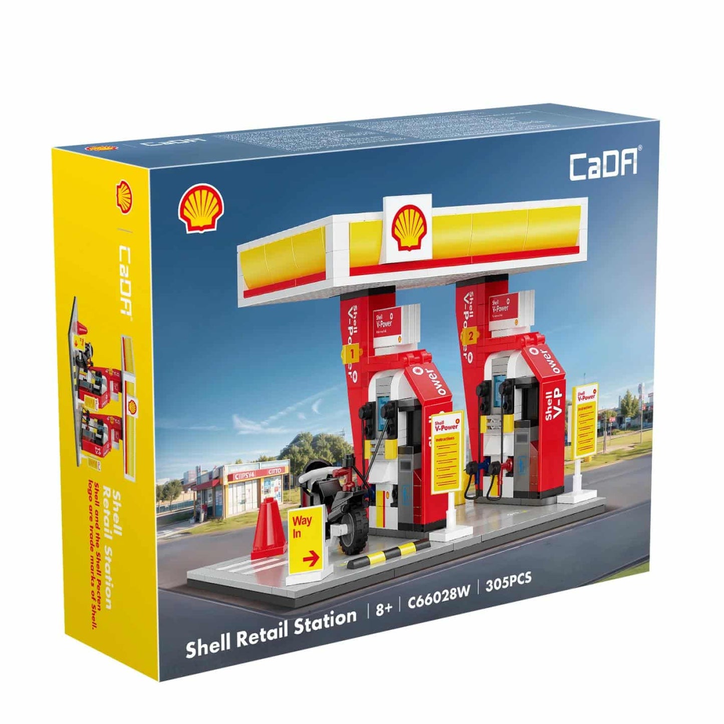 Shell Mini Station: La Soluzione Compatta per il Rifornimento - babykid