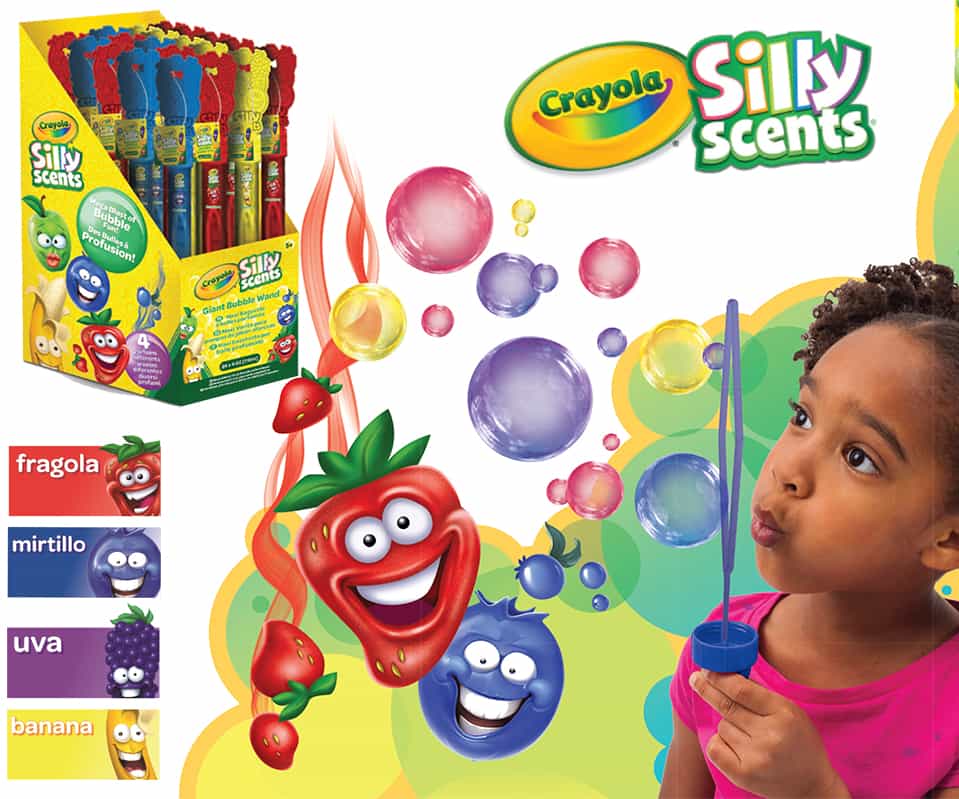 SILLY SCENT - BOLLE DI SAPONE PROFUMATE - babykid
