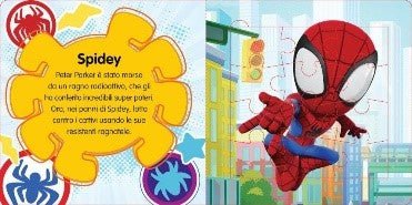 SPIDEY E I SUOI AMICI LIBRO MAXI PUZZLE - babykid