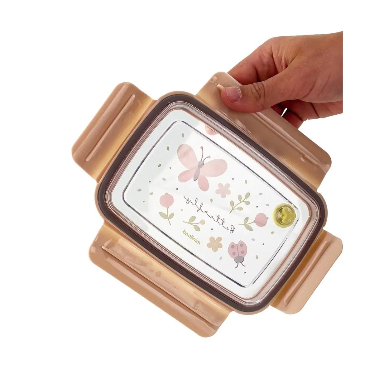 STEEL LUNCHBOX BUTTERFLY - babykid