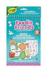 STICKER & ACTIVITY BOOK FOODIE FRIENDS - babykid