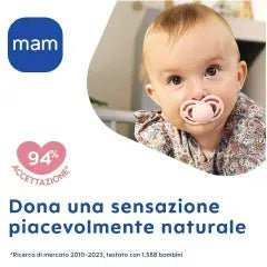 Succhietto Perfect 2-6 in silicone per femmina - babykid