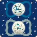 SUCCHIETTI AIR NIGHT 16+, SILICONE, CONF, DOPPIA, NEUTRO - babykid