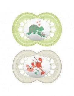SUCCHIETTI ORIGINAL 6+, SILICONE, CONFEZIONE DOPPIA, NEUTRO - babykid