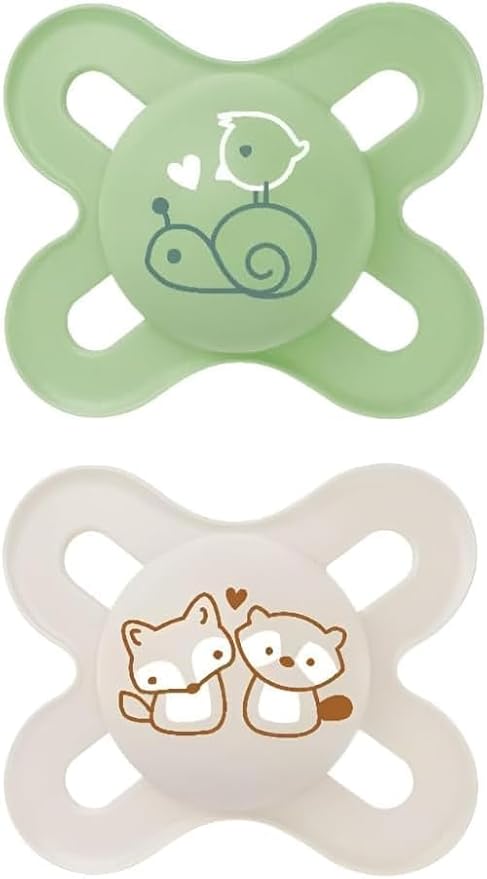SUCCHIETTI START NANÒ 0 - 2M SILICONE, CONF, DOPPIA, NEUTRO - babykid