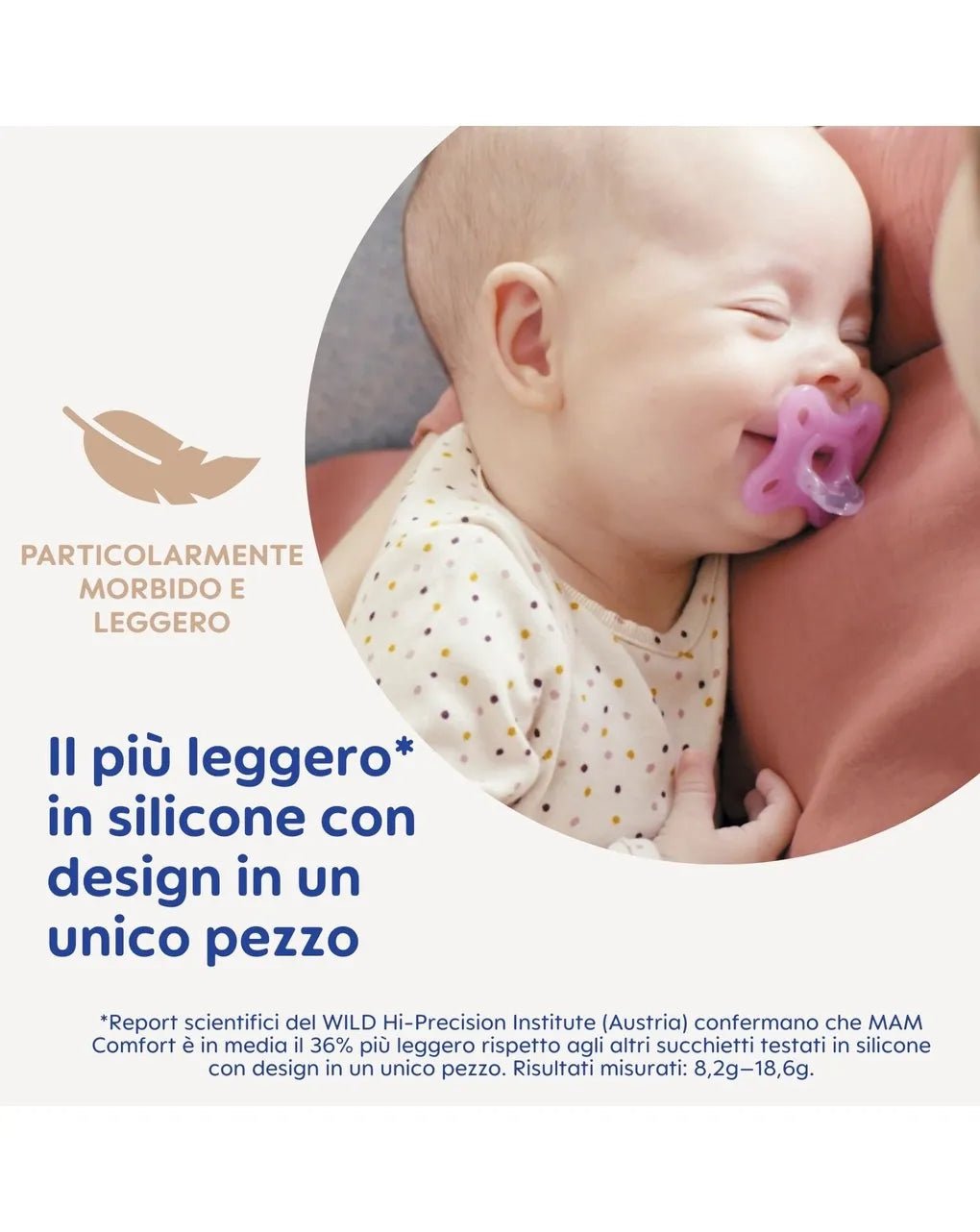 SUCCHIETTO CONFORT 3 - 12 MESI CONF DOPPIA SILICONE MASC - babykid