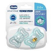 SUCCHIETTO LIGHT AZZUR SIL 2 - 6M 2PZ - babykid