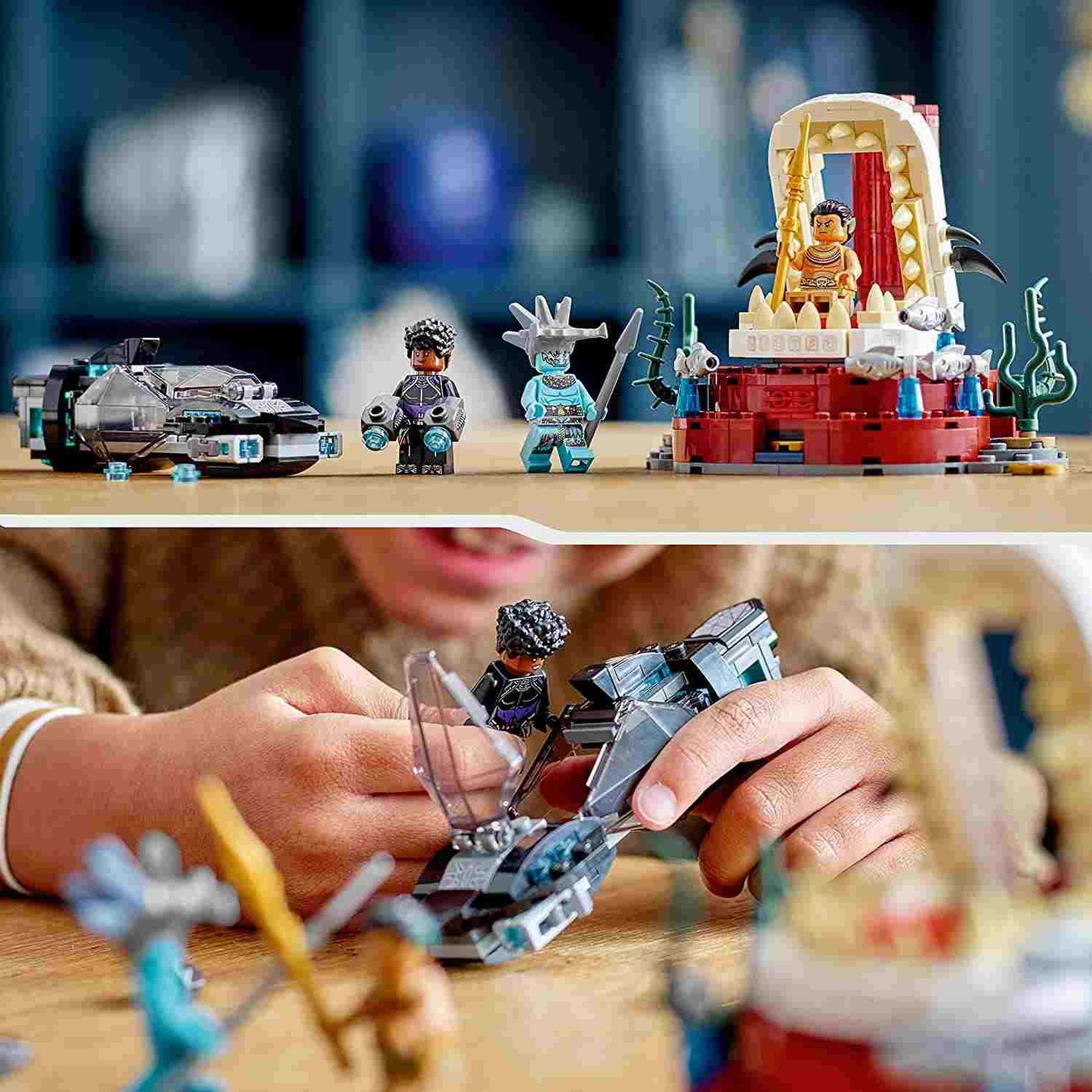 SUPER HEROES LA STANZA DEL TRONO DI RE NAMOR - 76213 - babykid
