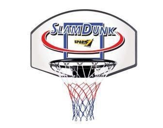 TABELLONE BASKET SLAM DUNK CM. 71X4 - babykid