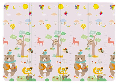 TAPPETO PIEGHEVOLE MISURA L DOPPIA GRAFICA - babykid