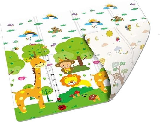 TAPPETO PIEGHEVOLE MISURA L DOPPIA GRAFICA - babykid