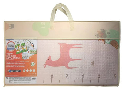 TAPPETO PIEGHEVOLE MISURA L DOPPIA GRAFICA - babykid