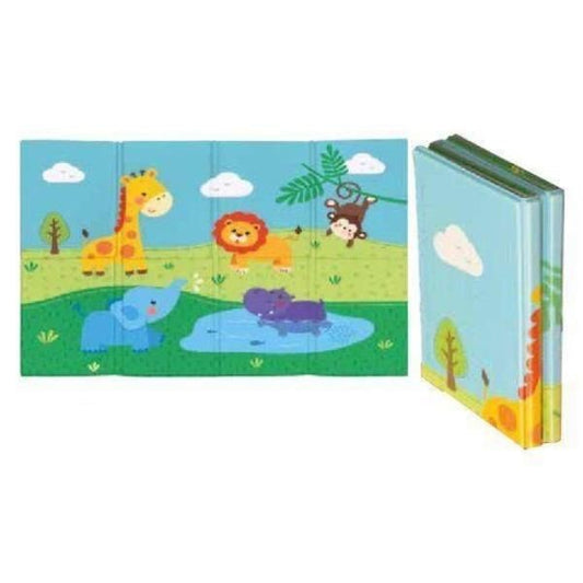 TAPPETONE PIEGHEVOLE misura M - GIUNGLA - babykid