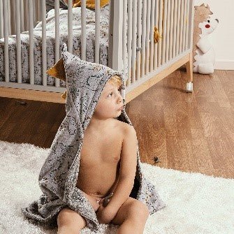TELO BAGNO BAMBOO GRIGIO - babykid