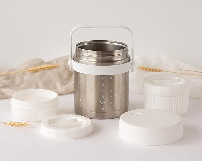 TERMO (300ML+400ML) BIANCO - babykid