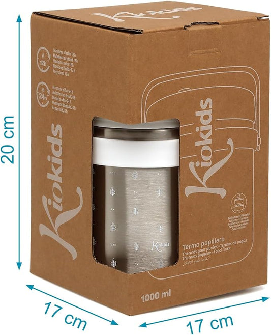 TERMO (300ML+400ML) BIANCO - babykid