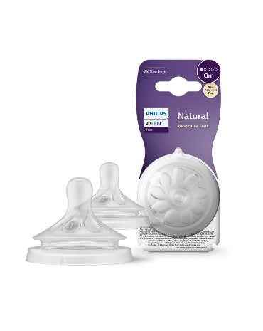 Tettarella naturale 3.0 T1 - 2 Pezzi per il Comfort e la Salute del Tuo Bebè - babykid