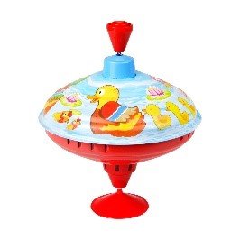 TROTTOLA METALLO 16 CM PAPERELLE - babykid