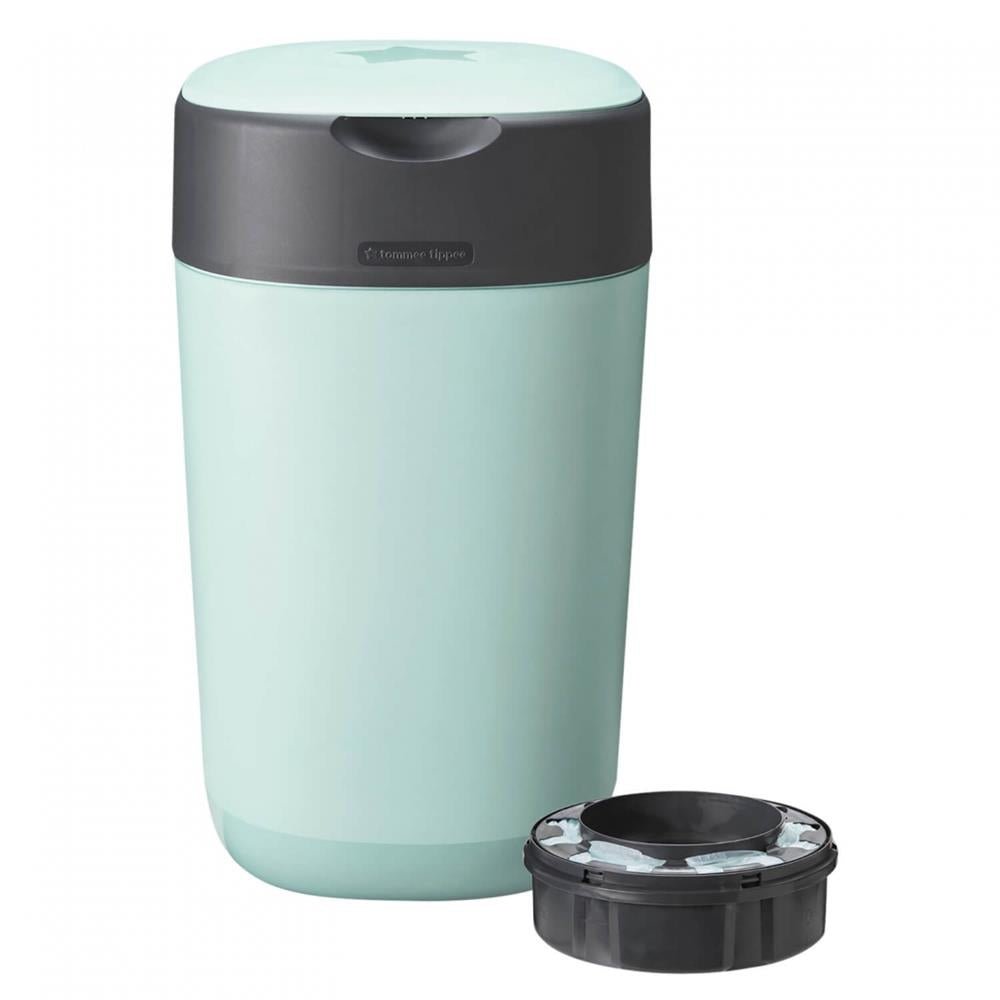 Contenitore verde Twist&Click: il modo pratico e innovativo per i pannolini - babykid