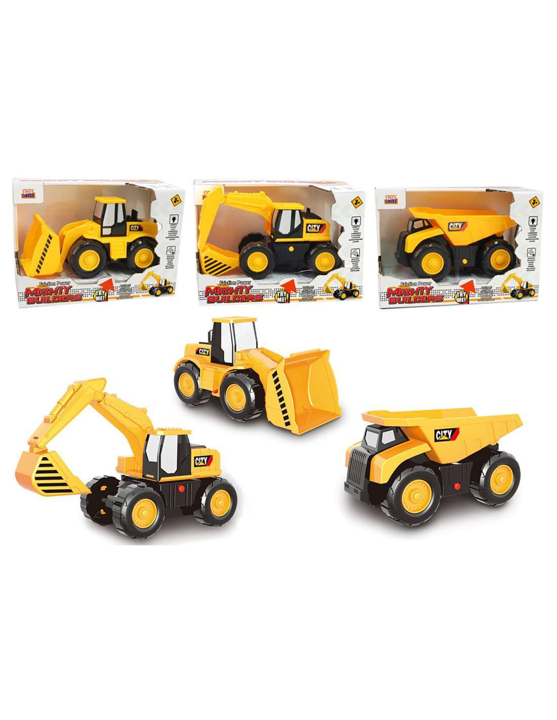 VEICOLI DA CANTIERE: Esplora i migliori giocattoli: Veicoli da cantiere per ore di divertimento - babykid