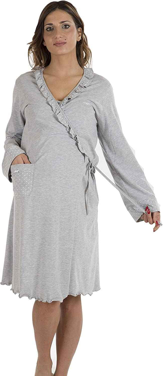 VESTAGLIA PREMAMAN POIS - babykid