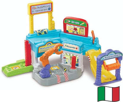 VROOM VROOM GO AUTOFFICINA - babykid