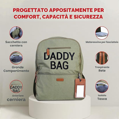 ZAINO DADDY KAKI - babykid