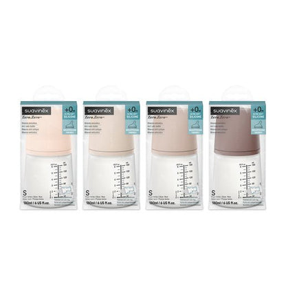 ZERO.ZERO BIB 180 ml SIL flusso lento Light - babykid