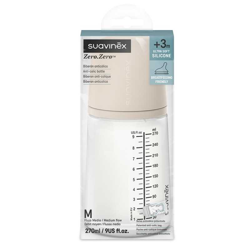 ZERO.ZERO BIB 270ml SIL flusso M Light - babykid